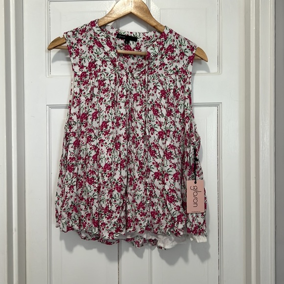 New MOTHERCHIC x GIBSON Floral Boho Blouse - Picture 4 of 4